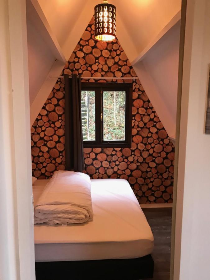 Heavenly Renovated Cabin Near Pittoresque Durbuy - Whistler Villa Kültér fotó