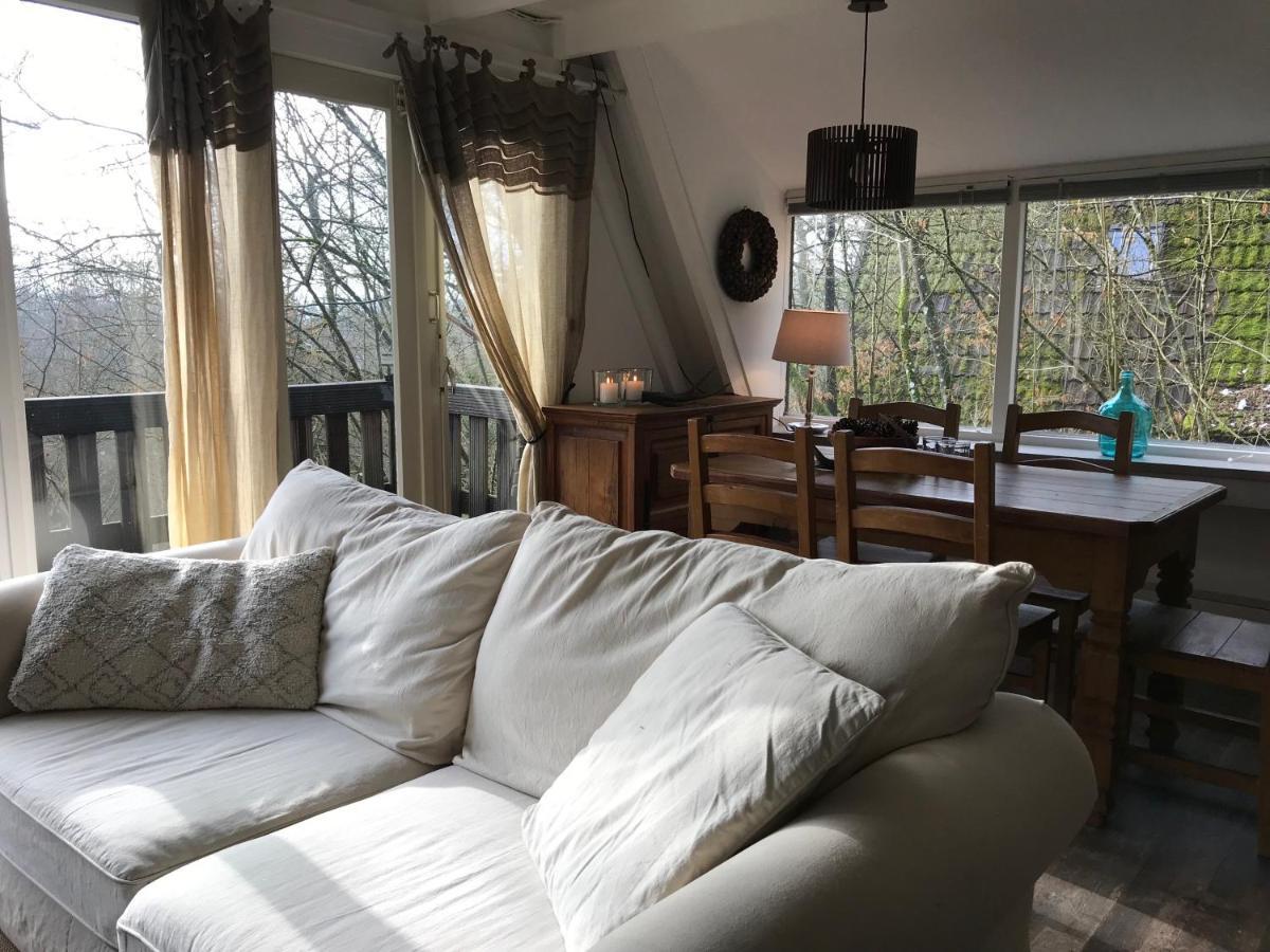 Heavenly Renovated Cabin Near Pittoresque Durbuy - Whistler Villa Kültér fotó