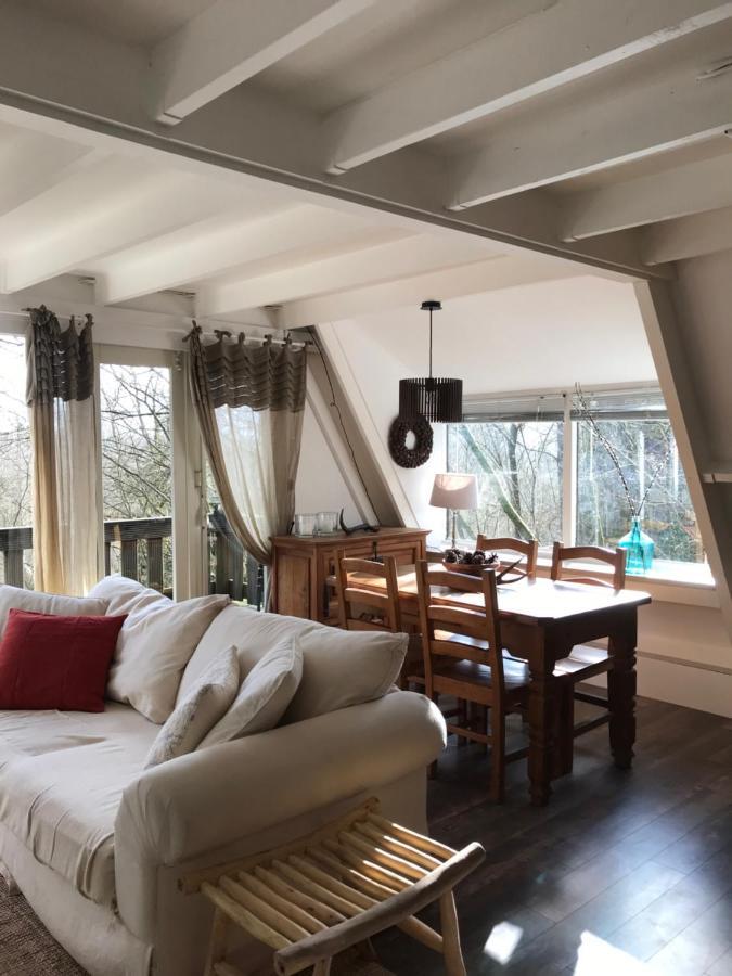 Heavenly Renovated Cabin Near Pittoresque Durbuy - Whistler Villa Kültér fotó
