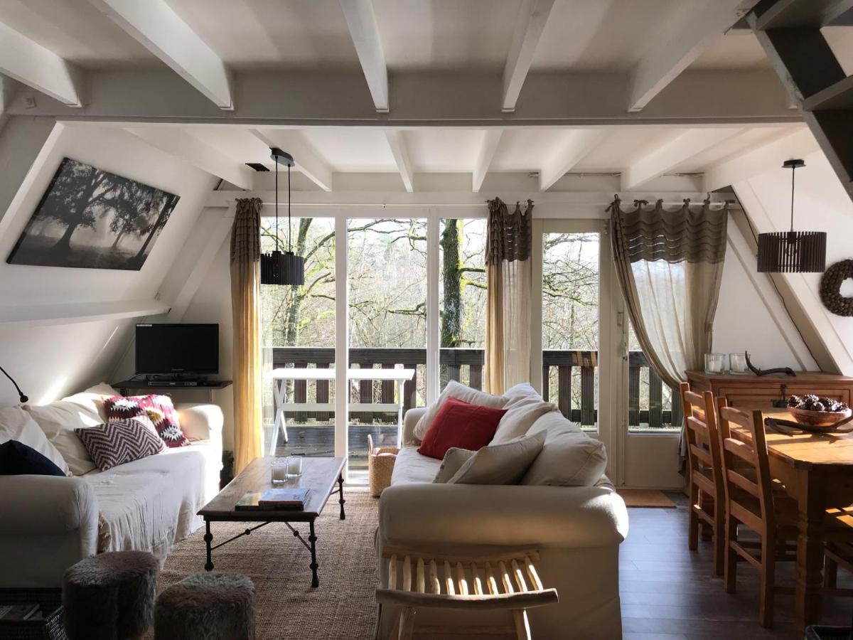Heavenly Renovated Cabin Near Pittoresque Durbuy - Whistler Villa Kültér fotó